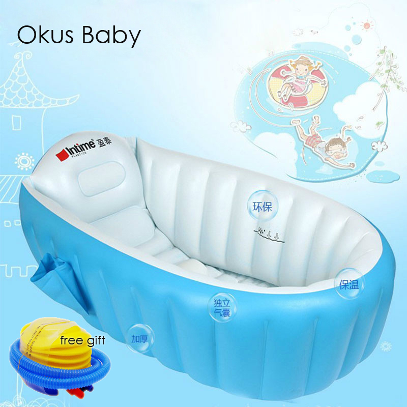 Inflatable Baby Bathtub with Air Pump